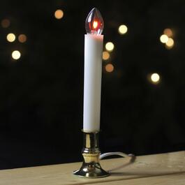 Northlight Seasonal White Flicker Flame Christmas Candle Lamp