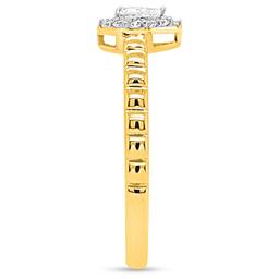 Nova Star® 1/5ctw. Pear & Round Lab-Grown Diamond Promise Ring