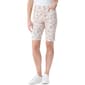 Womens Gloria Vanderbilt Amanda Floral Bermuda with Slit - image 1