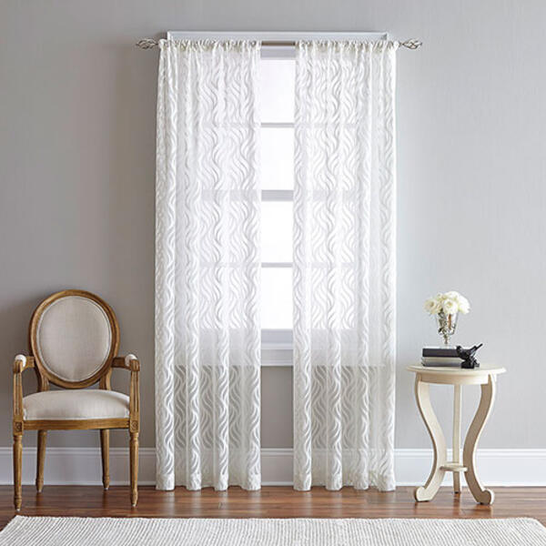 Lyric Rod Pocket Curtain Panel - image 