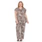 Plus Size White Mark Bold Leopard Print 2pc. Ruffle Sleeve Set - image 7