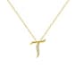 Accents by Gianni Argento Diamond Accent T Initial Necklace - image 1