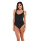 Womens Nicole Miller Studio Straight Back One Piece Swimsuit - image 1