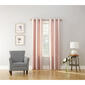 Montego Woven Silver Grommet Curtain Panel - image 3