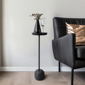 Sagebrook Home 25in. Modern Black Accent Table with Tray Top - image 5