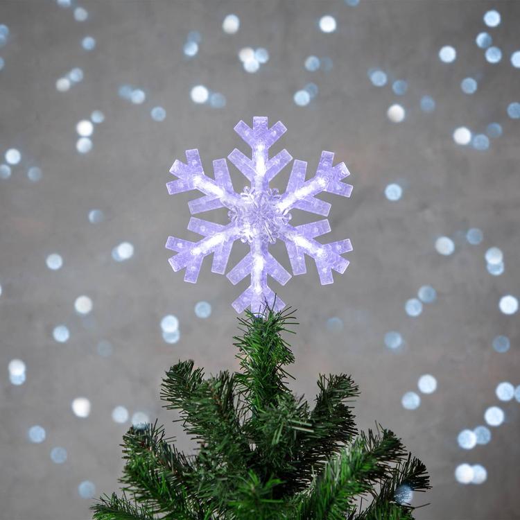Northlight Seasonal 14.75ft. Snowflake Christmas Tree Topper