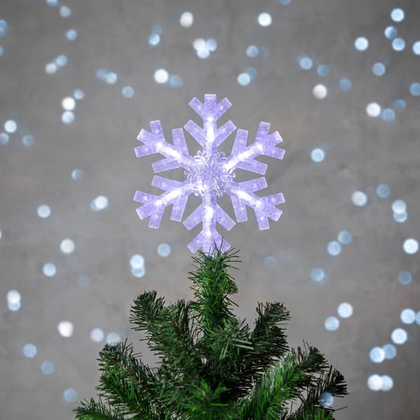 Northlight Seasonal 14.75ft. Snowflake Christmas Tree Topper