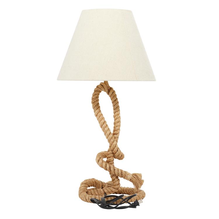 9th & Pike® Brown Iron Rustic Table Lamp