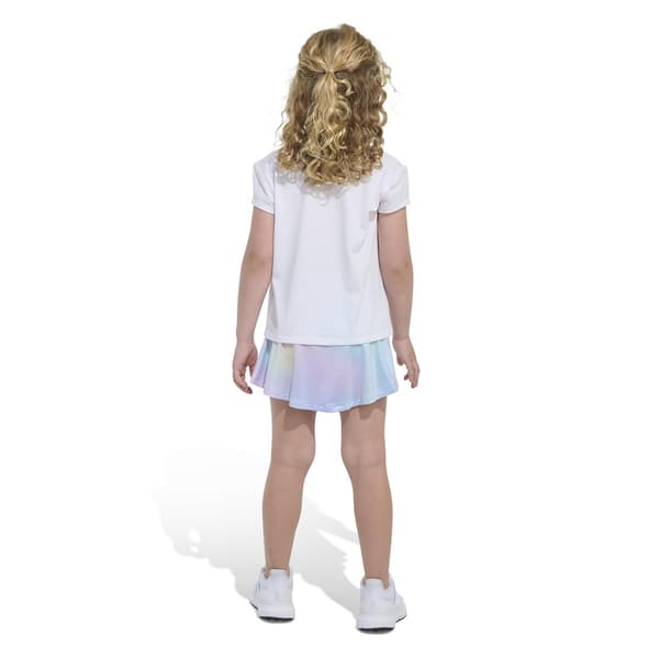 Girls (4-6x) adidas® Rainbow Tee & Ombre Skort Set