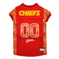 NFL Kansas City Chiefs Zubaz Pet Jersey - image 1