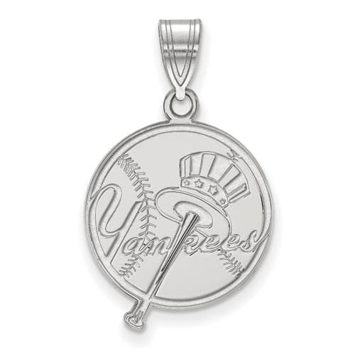 Unisex MLB New York Yankees Large Pendant - image 