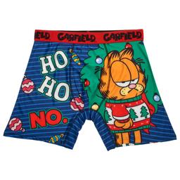 Mens Nickelodean Garfield(tm) Ho Ho No Christmas Boxer Briefs