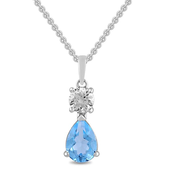 Nova Star(R) Silver Sterling 1/4ctw. Lab Grown Diamond Pendent