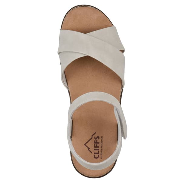 Womens Cliffs by White Mountain Tinna Wedge Sandals