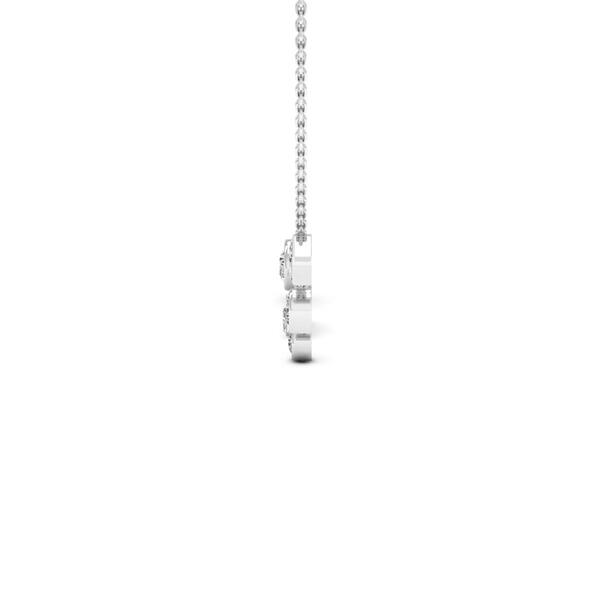 Moluxi&#8482; Sterling Silver 3.4ctw. Moissanite Necklace