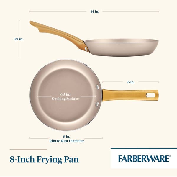 Farberware® Radiant 8in. Frying Pan - Champagne