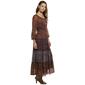 Womens Figueroa & Flower Long Sleeve Twin Paisley Tier Maxi Dress - image 4