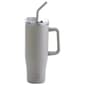 40oz. Double Wall Stainless Steel Tumbler w/ Handle - Stone - image 1