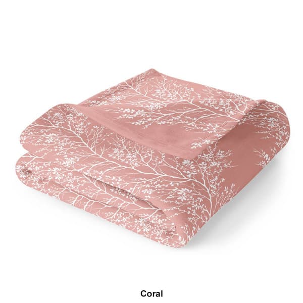 Spirit Linen Home™ Velvet Plush Foliage Throw Blanket