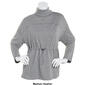 Womens Nine West Active Fleece Hi Neck Cinched Waist Pullover Top - image 3