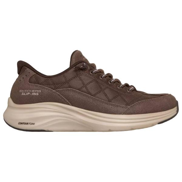 Womens Skechers Slip-ins® Contour Foam Natural Fashion Sneakers
