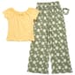 Girls (7-16) Sweet Buttefly Rouched Top w/ Daisy Palazzo Pants - image 1