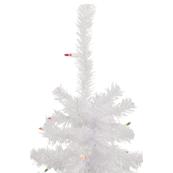 Northlight 2ft. Pre-Lit Slim Woodbury White Pine Christmas Tree