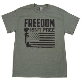 Mens Patriotic The Fallen Military Short Sleeve Graphic T-Shirt