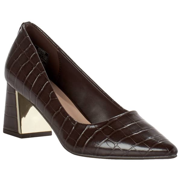 Womens Jones New York Canal Croco Heels - image 