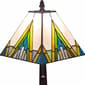 HomeRoots 15in. Stained Glass Candlestick Table Lamp - image 3
