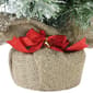 Northlight Seasonal 18in. Flocked Pine Artificial Christmas Tree - image 5
