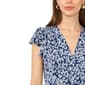 Petite MSK Flutter Sleeve V Neck Ditsy Floral Midi Dress - image 5