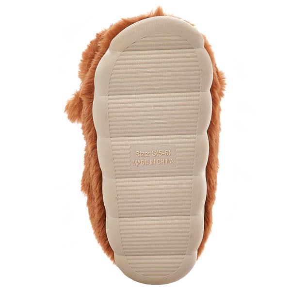 Womens Clous Critters Teddy Bear Plush Slippers