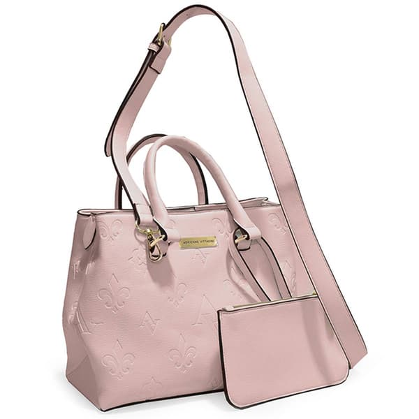 Adrienne Vittadini Embossed Satchel