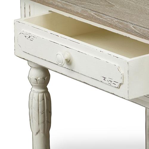 Baxton Studio Anjou Dressing Table & Mirror