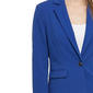 Petite NY Collection Long Sleeve Solid Scuba Crepe Jacket - image 4
