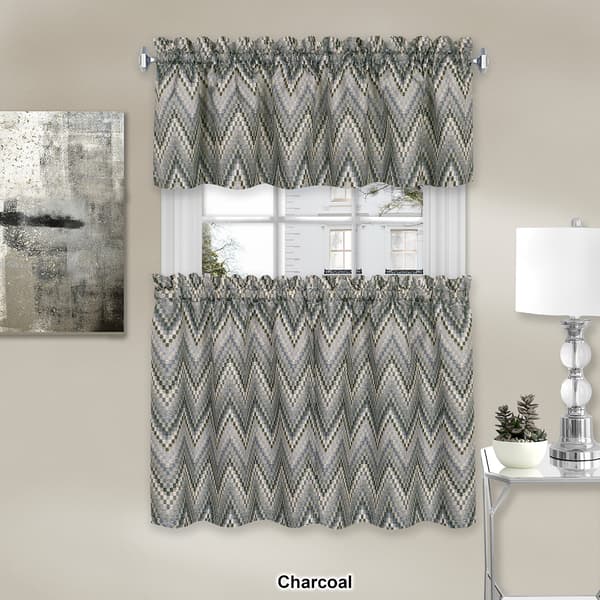 Achim Avery Kitchen Curtain Set