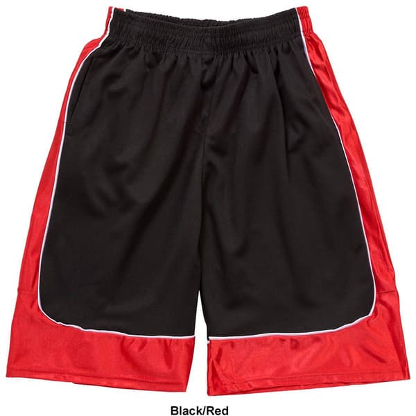 Mens Ultra Performance Closed Mesh Color Block Dazzle Shorts