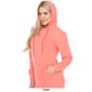 Womens White Mark Long Sleeve Solid Hoodie Sweatshirt Dress - image 5
