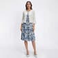 Plus Size Perceptions Flounce Sleeve Paisley Jacket Dress - image 1
