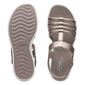 Womens Clarks® Cloudsteppers™ Drift Ease Metallic Wedge Sandals - image 4