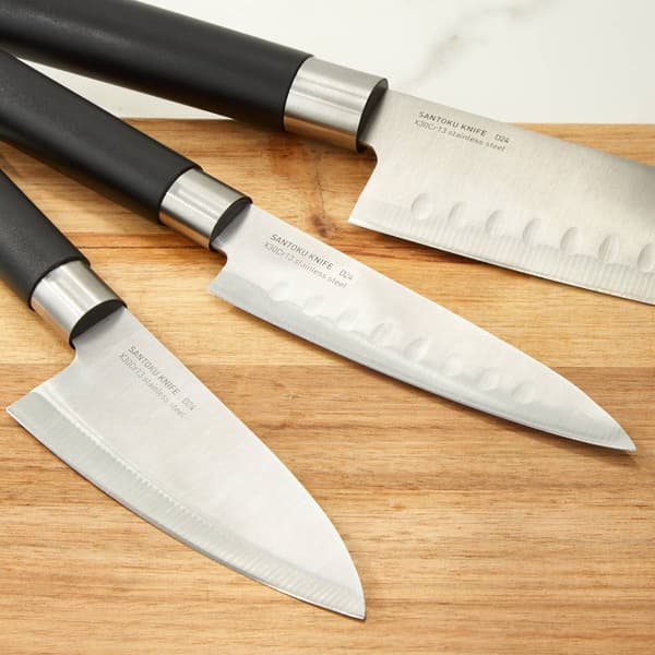 BergHOFF DiNA Codon 4.5in. Stainless Steel Santoku Knife