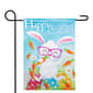Northlight Seasonal Happy Easter Bunny with Carrots Garden Flag - image 2