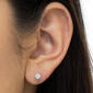 Diamond Classics&#8482; Rose Gold 3/4ctw. Diamond Stud Earrings - image 2