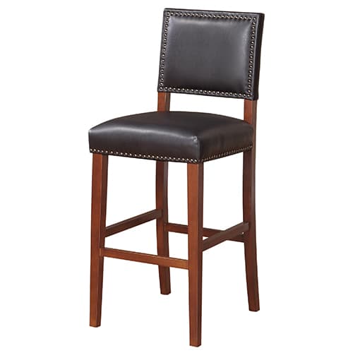 Linon Home Décor Brook Bar Stool - Black