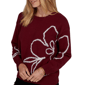 Womens Skye''s the Limit Wild Romance Large Floral Sweater - image 5
