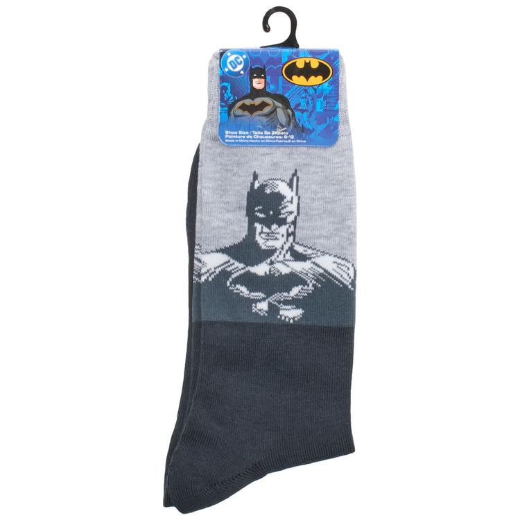 Mens Centric Brands Batman Caped Crew Socks