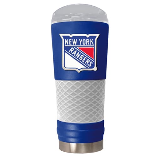 NHL New York Rangers DRAFT Powder Coated Stainless Steel...