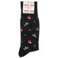 Mens Davco Santa Hat Cocktails Crew Socks - image 1