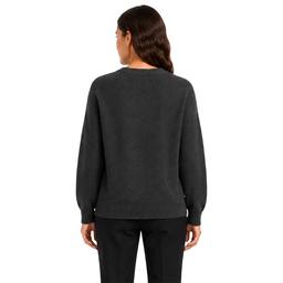 Womens Zac & Rachel Long Sleeve Chevron Embellished Sweater